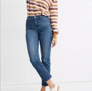 Madewell 11" Classic Highwaist Jean Coldbrook Wash